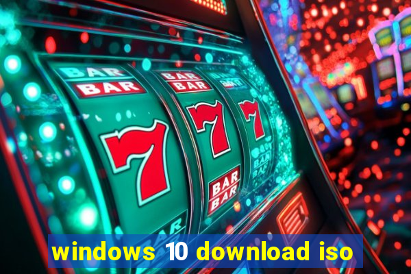 windows 10 download iso